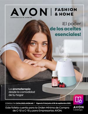 Avon Catálogo Aromaterapia Campañas 12 a 15, 2021 descargar PDF