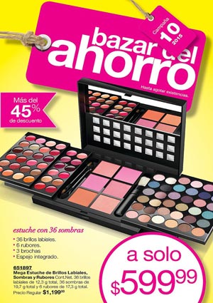 Avon Folleto Bazar de Ahorro Campaña 10/2015 descargar PDF