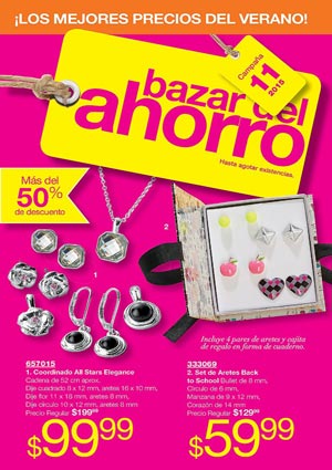 Avon Folleto Bazar de Ahorro Campaña 11/2015 descargar PDF
