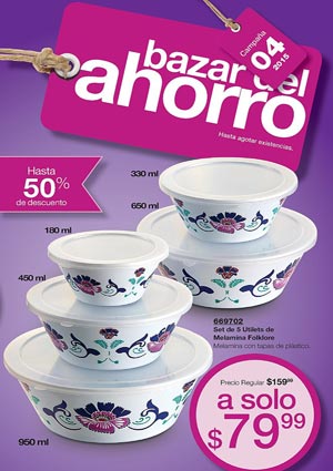 Avon Folleto Bazar de Ahorro Campaña 4/2015 descargar PDF