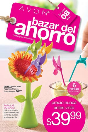 Avon Folleto Bazar de Ahorro Campaña 8/2017 descargar PDF