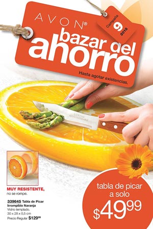 Avon Folleto Bazar de Ahorro Campaña 9/2018 descargar PDF