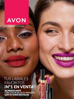 Avon Folleto Cosméticos Campaña 12/2024 portada
