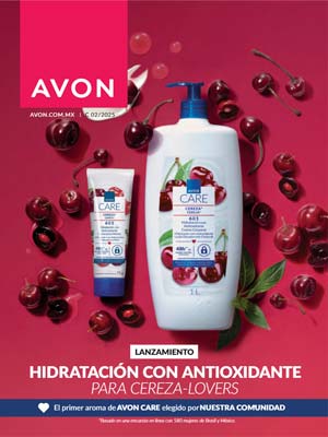 Avon Folleto Cosméticos Campaña 2/2025 portada