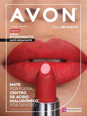 Avon Folleto Cosméticos Campaña 8 2023 portada