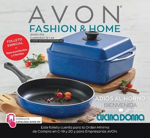 Avon Folleto Fashion & Home Campañas 19 y 20, 2020 descargar PDF