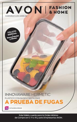 Avon Folleto Innovaware Hermetic Campañas 11 a 15, 2021 descargar PDF