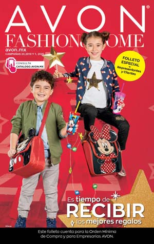 Avon Folleto Niños Campaña 20 de 2019 y 1 de 2020 descargar PDF
