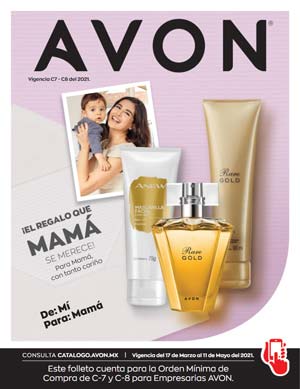 Avon Folleto El regalo que Mamá se merece Campañas 7 y 8, 2021 descargar PDF